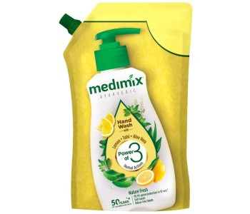 MEDIMIX AYURVEDIC LEMON,TULSI & ALOE VERA HAND WASH